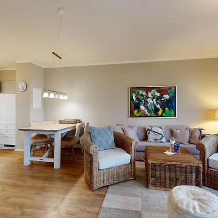 Strandnahe Mit Balkon, Residenz Bel Vital 27 * בינץ