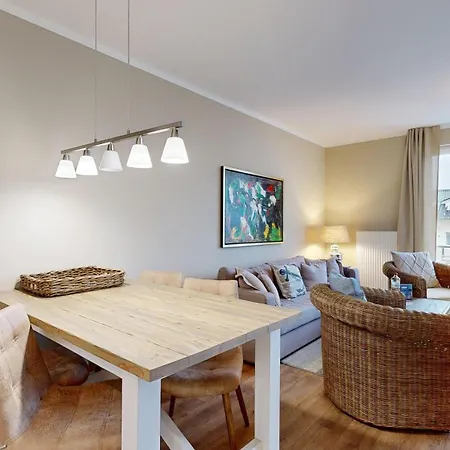 Strandnahe Mit Balkon, Residenz Bel Vital 27 公寓 宾茨