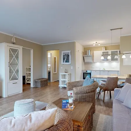 Strandnahe Mit Balkon, Residenz Bel Vital 27 公寓