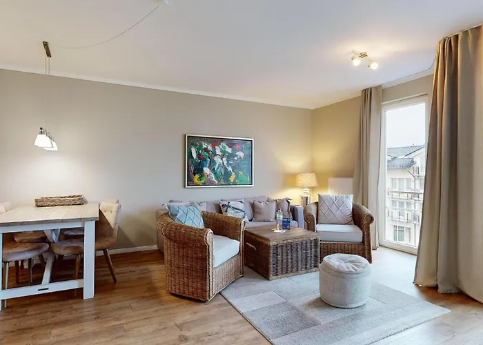 Strandnahe Mit Balkon, Residenz Bel Vital 27 Apartament