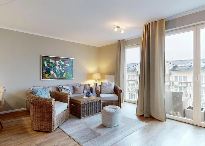 Strandnahe Mit Balkon, Residenz Bel Vital 27 Binz